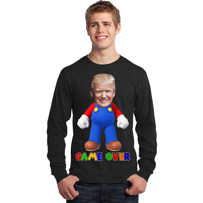 Game Over Donald J Trump Tall Long Sleeve T-Shirt