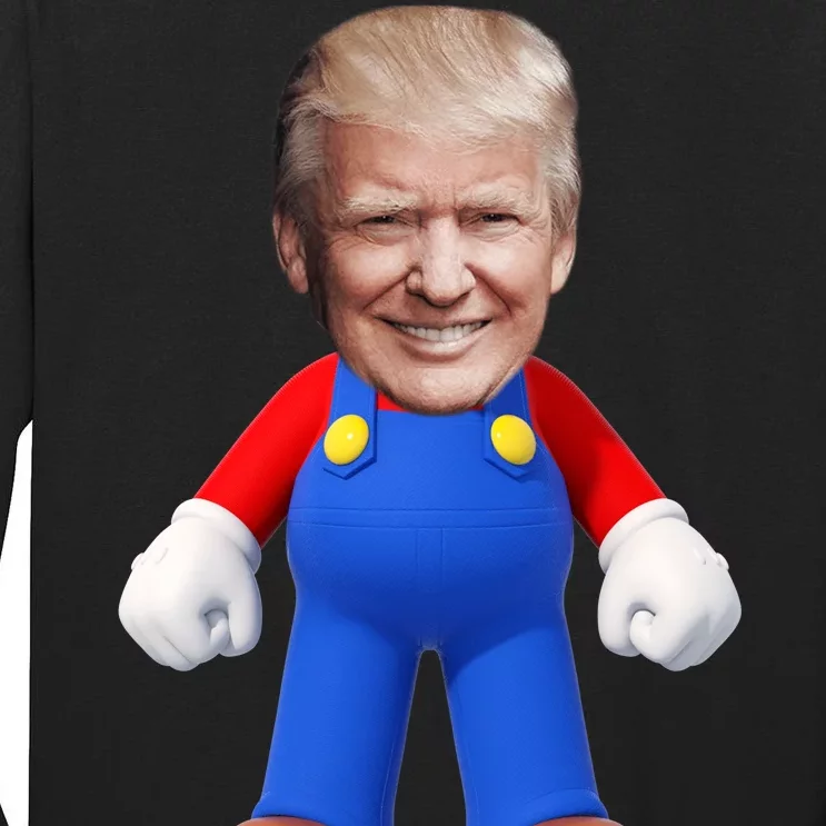 Game Over Donald J Trump Tall Long Sleeve T-Shirt