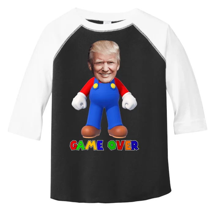 Game Over Donald J Trump Toddler Fine Jersey T-Shirt