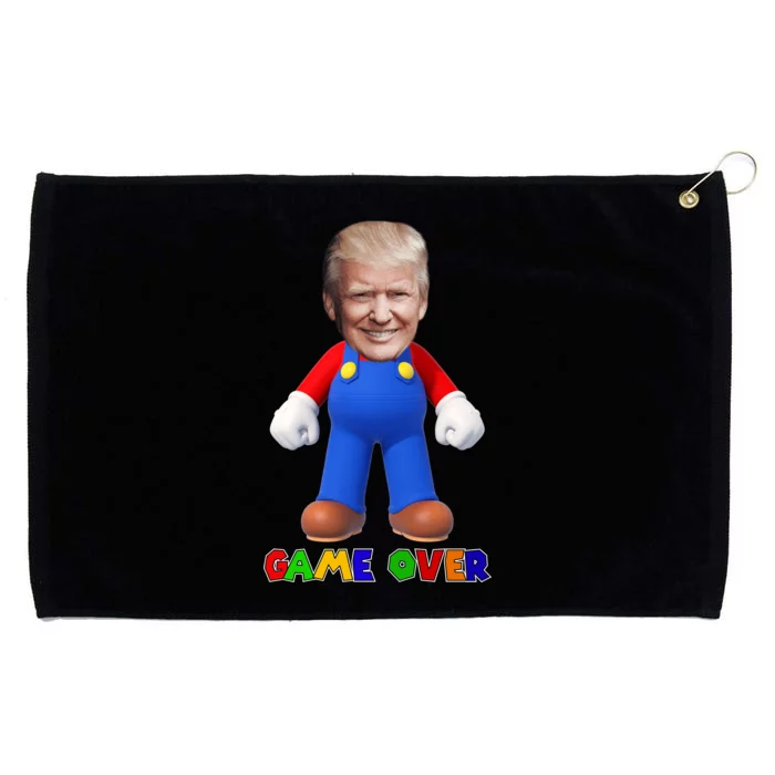 Game Over Donald J Trump Grommeted Golf Towel