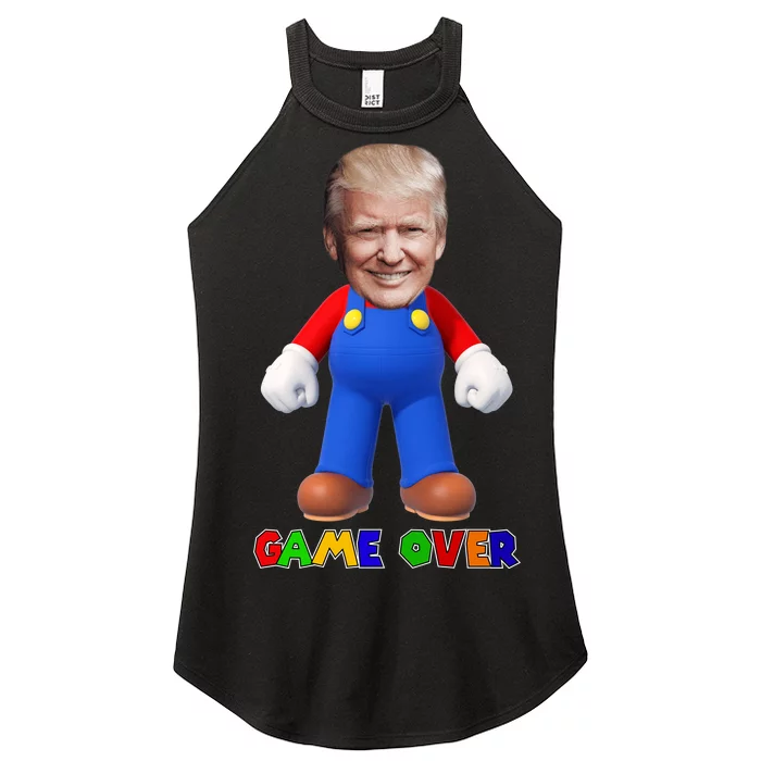 Game Over Donald J Trump Women’s Perfect Tri Rocker Tank