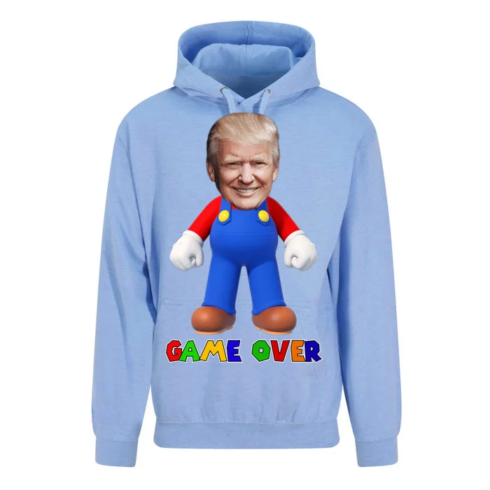 Game Over Donald J Trump Unisex Surf Hoodie