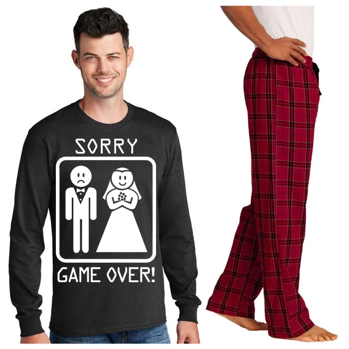 Game Over Sorry Gamer Long Sleeve Pajama Set