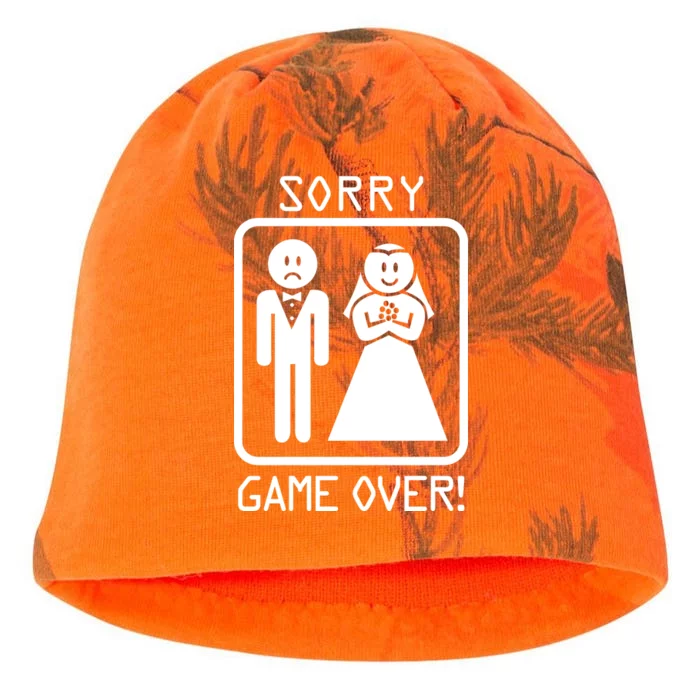 Game Over Sorry Gamer Kati - Camo Knit Beanie