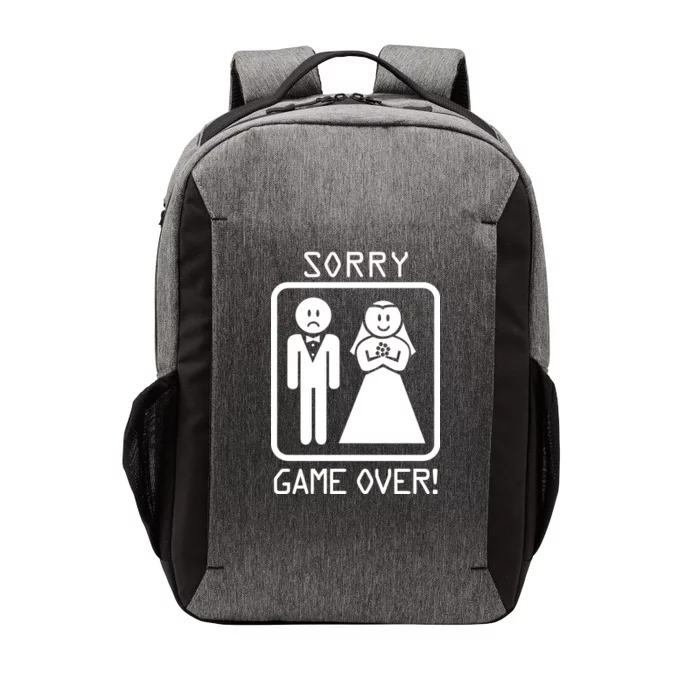 Game Over Sorry Gamer Vector Backpack