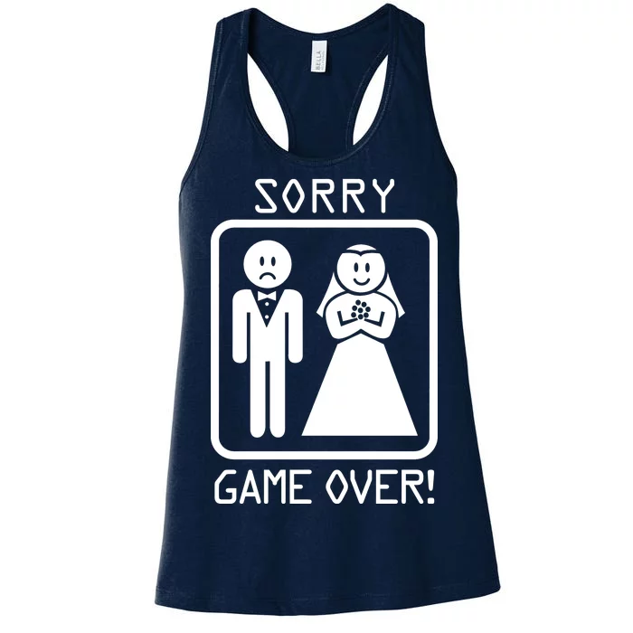 Game Over Sorry Gamer Women's Racerback Tank