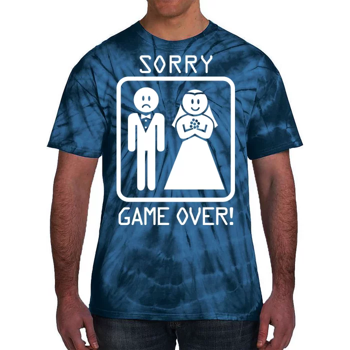 Game Over Sorry Gamer Tie-Dye T-Shirt