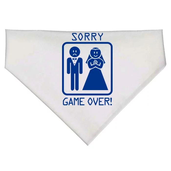 Game Over Sorry Gamer USA-Made Doggie Bandana