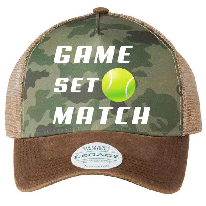 Game Set Match Tennis Legacy Tie Dye Trucker Hat