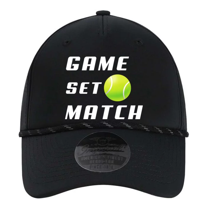 Game Set Match Tennis Performance The Dyno Cap