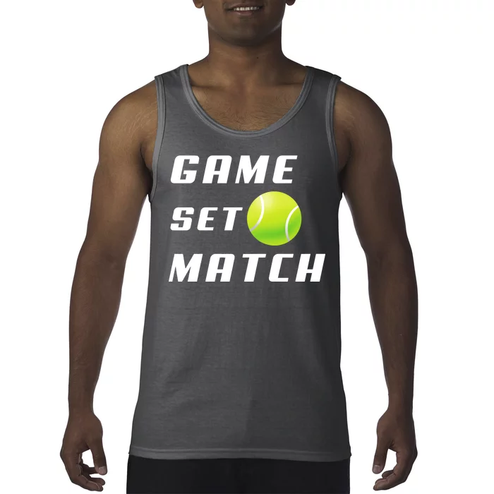 Game Set Match Tennis Tank Top