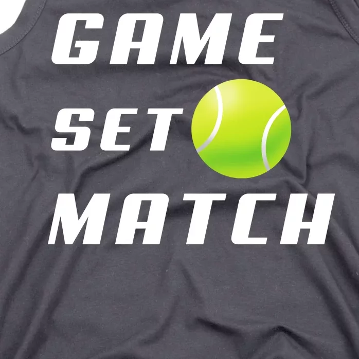 Game Set Match Tennis Tank Top