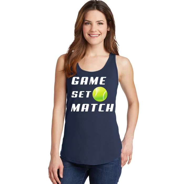 Game Set Match Tennis Ladies Essential Tank