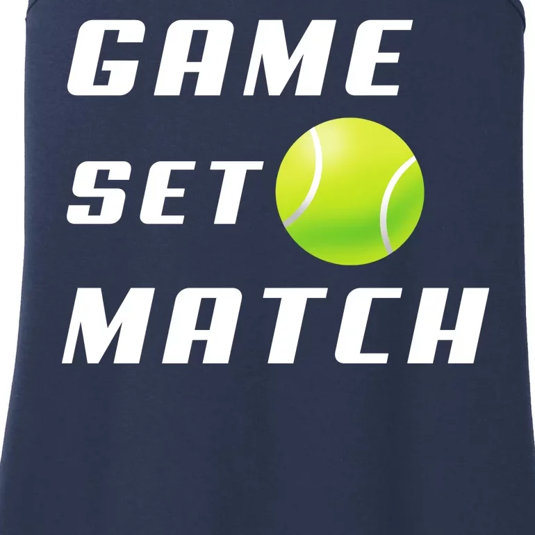 Game Set Match Tennis Ladies Essential Tank