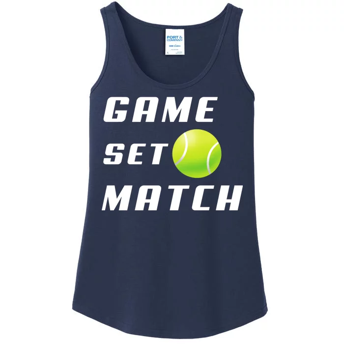 Game Set Match Tennis Ladies Essential Tank