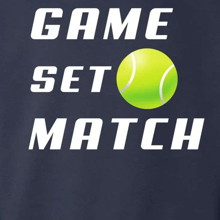 Game Set Match Tennis Toddler Hoodie