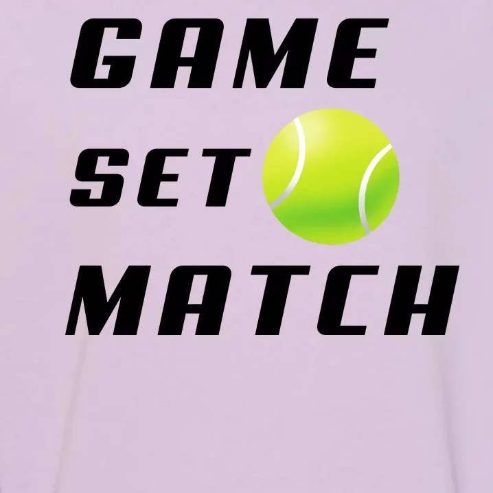 Game Set Match Tennis Garment-Dyed Sweatshirt