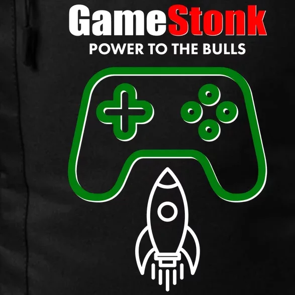 Game Stonk Power To The Bull Game Stop Stock Market Daily Commute Backpack