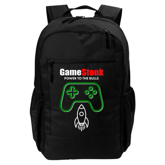 Game Stonk Power To The Bull Game Stop Stock Market Daily Commute Backpack