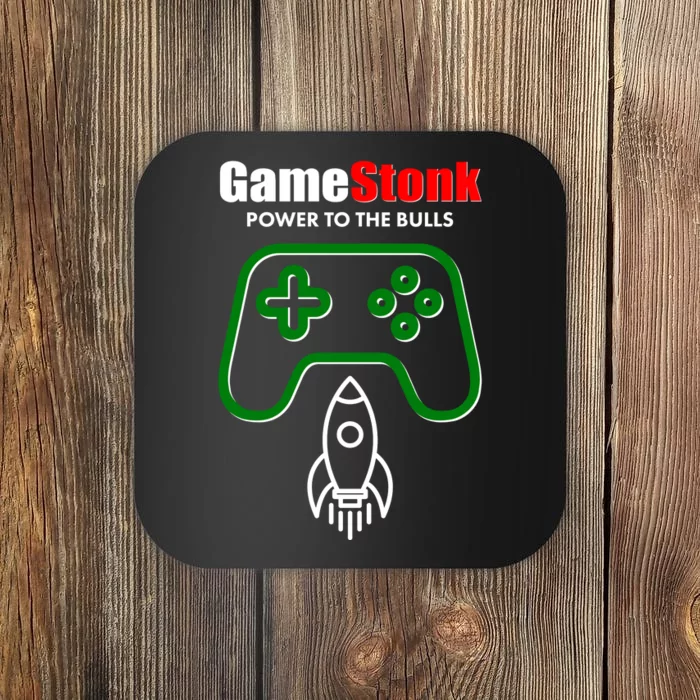 Game Stonk Power To The Bull Game Stop Stock Market Coaster