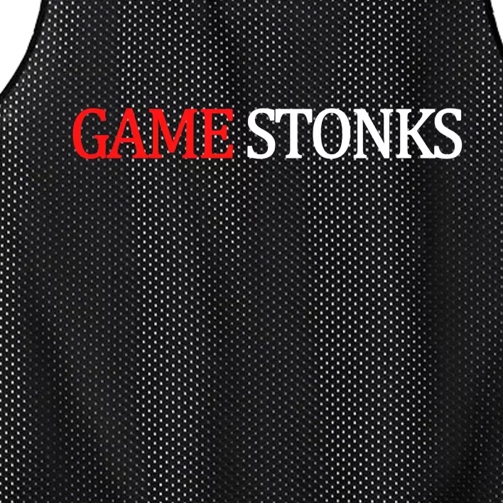 Game Stonks Mesh Reversible Basketball Jersey Tank