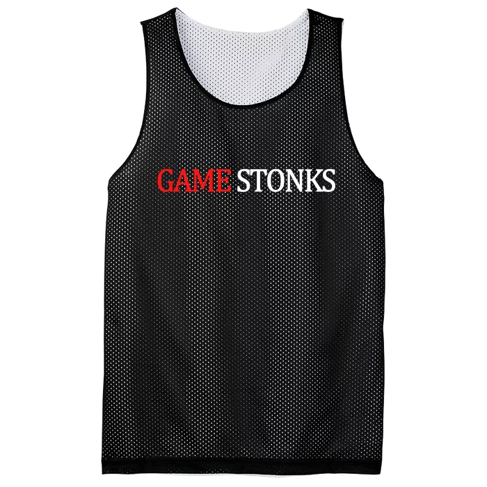 Game Stonks Mesh Reversible Basketball Jersey Tank