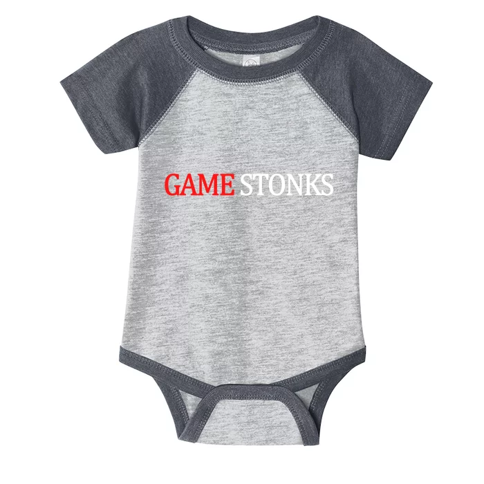 Game Stonks Infant Baby Jersey Bodysuit