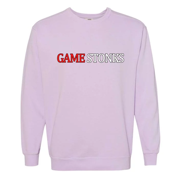 Game Stonks Garment-Dyed Sweatshirt