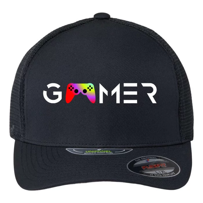 Gamer Flexfit Unipanel Trucker Cap