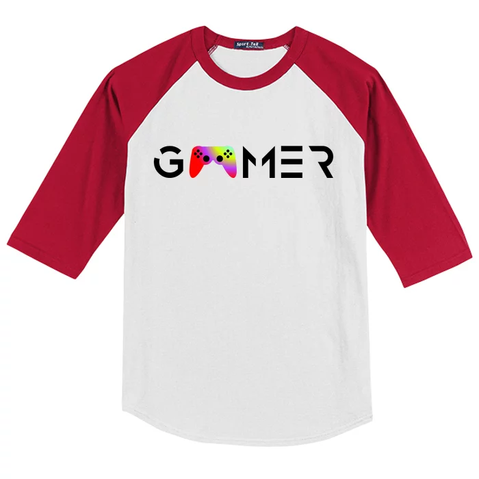 Gamer Kids Colorblock Raglan Jersey