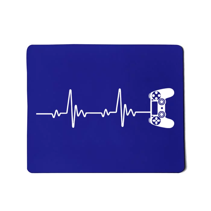 Gamer Controller Heartbeat Pules Mousepad