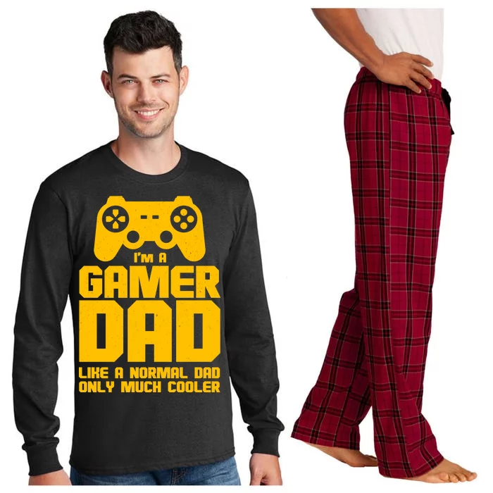 Gamer Dad Like A Normal Dad But Much Cooler Long Sleeve Pajama Set