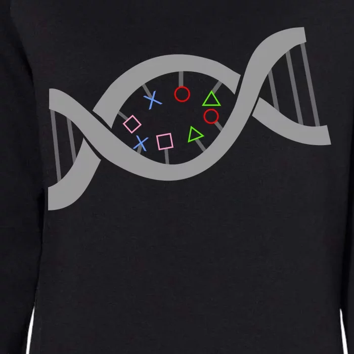 Gamer DNA Strand Womens California Wash Sweatshirt