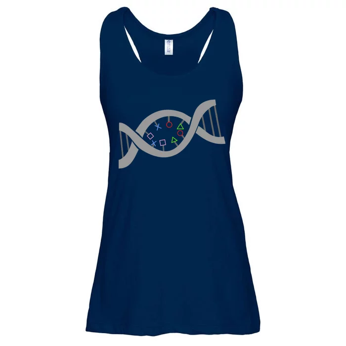 Gamer DNA Strand Ladies Essential Flowy Tank