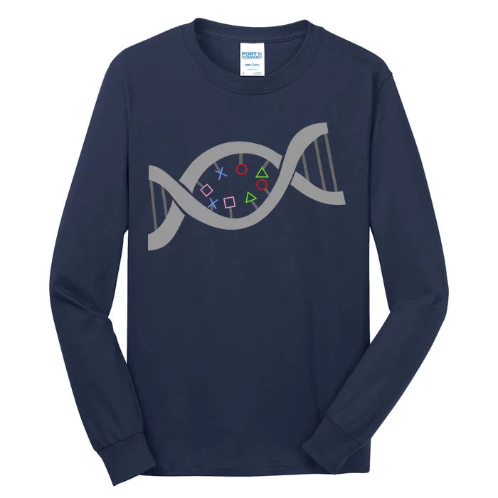 Gamer DNA Strand Tall Long Sleeve T-Shirt