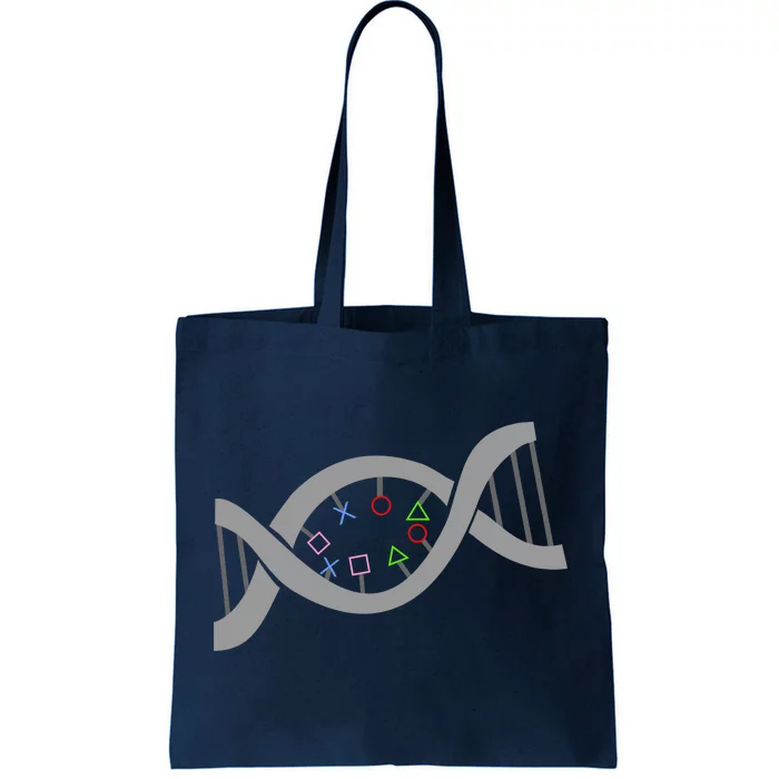 Gamer DNA Strand Tote Bag