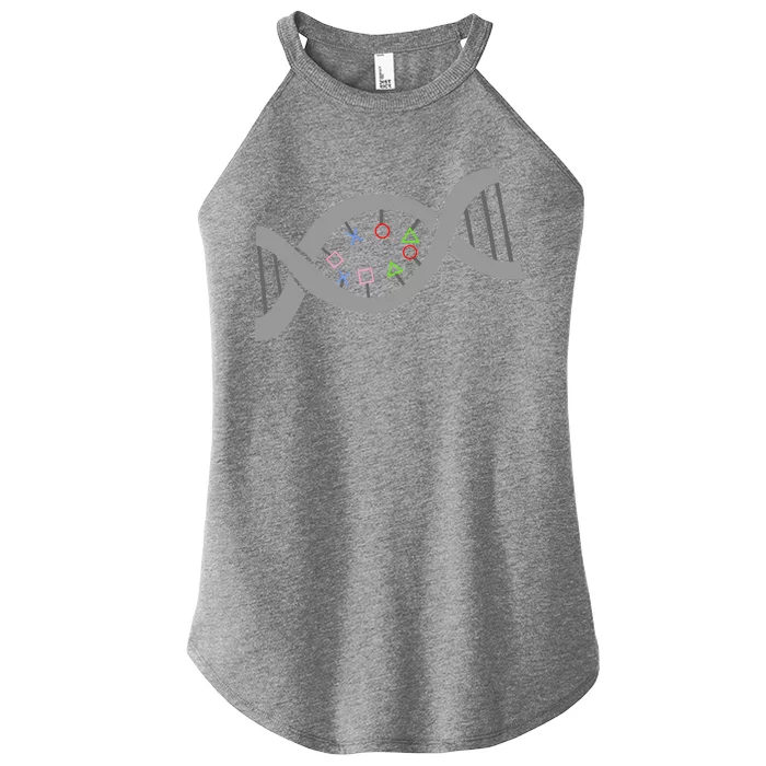 Gamer DNA Strand Women’s Perfect Tri Rocker Tank