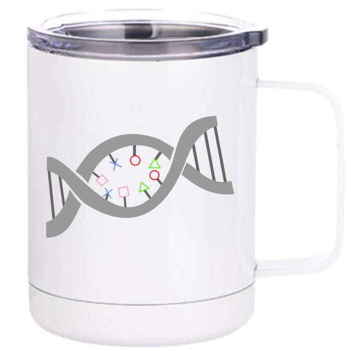 Gamer DNA Strand Front & Back 12oz Stainless Steel Tumbler Cup