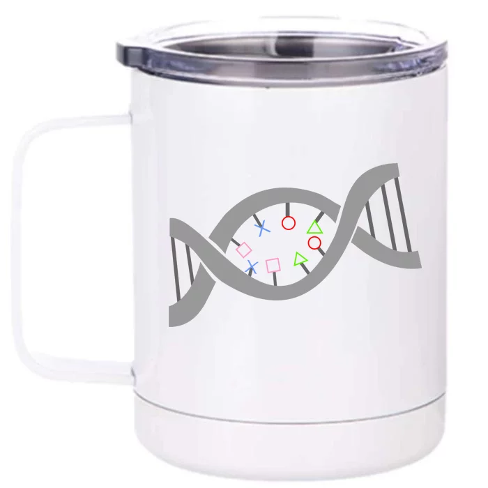 Gamer DNA Strand Front & Back 12oz Stainless Steel Tumbler Cup