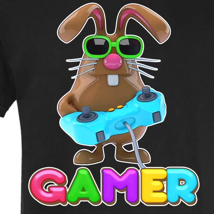 Gamer Easter Bunny Garment-Dyed Heavyweight T-Shirt