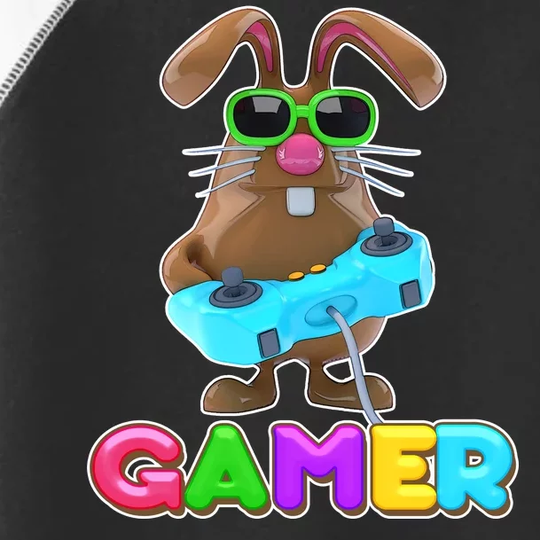 Gamer Easter Bunny Toddler Fine Jersey T-Shirt