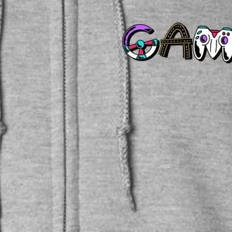 Gamer Element Lettering Full Zip Hoodie