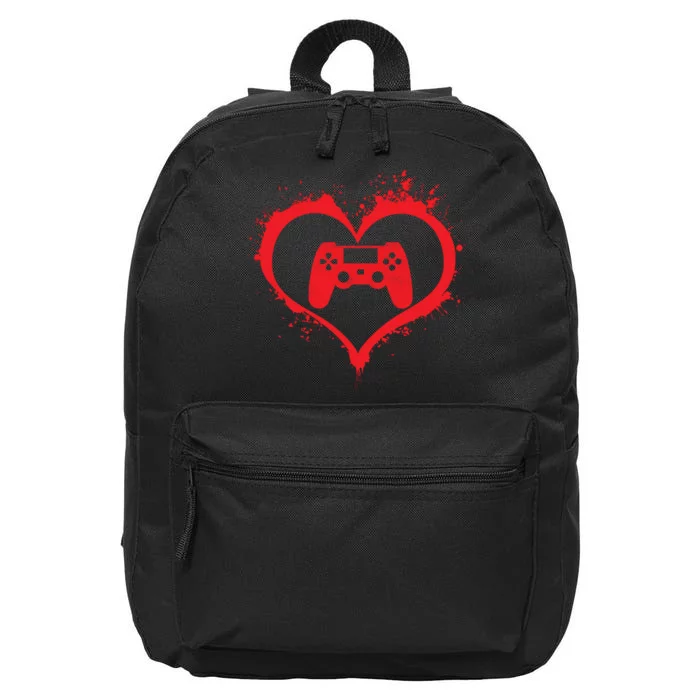 Gamer Heart 16 in Basic Backpack