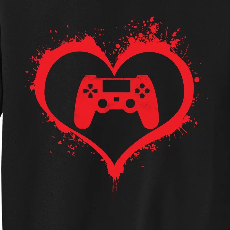 Gamer Heart Tall Sweatshirt