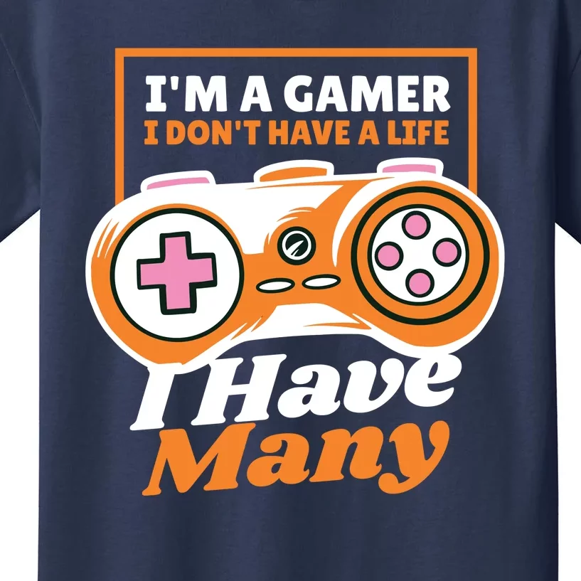 Gamer I Don't Have A Life I Have Many Kids T-Shirt