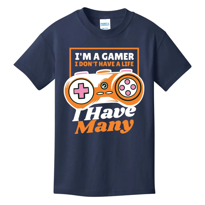 Gamer I Don't Have A Life I Have Many Kids T-Shirt