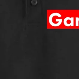 Gamer Logo Dry Zone Grid Performance Polo