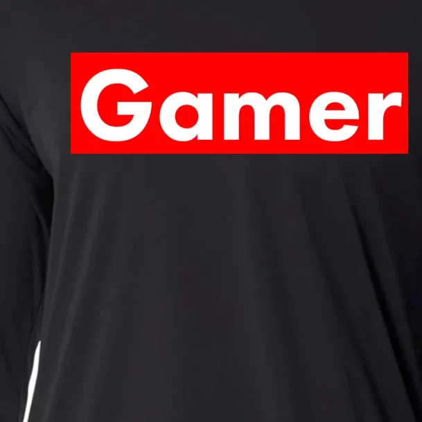 Gamer Logo Cooling Performance Long Sleeve Crew