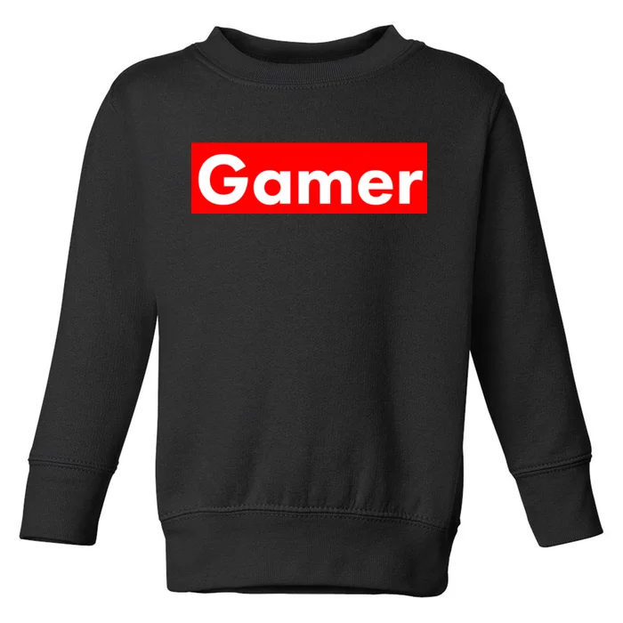 Gamer Logo Toddler Sweatshirt