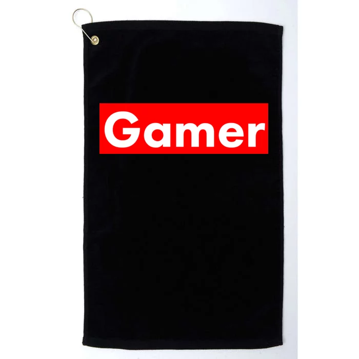 Gamer Logo Platinum Collection Golf Towel